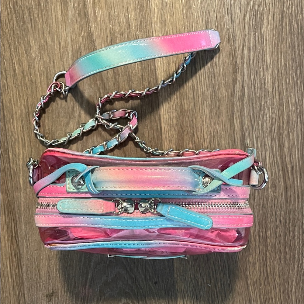Colorful Transparent Crossbody Bag - Picture 6 of 10